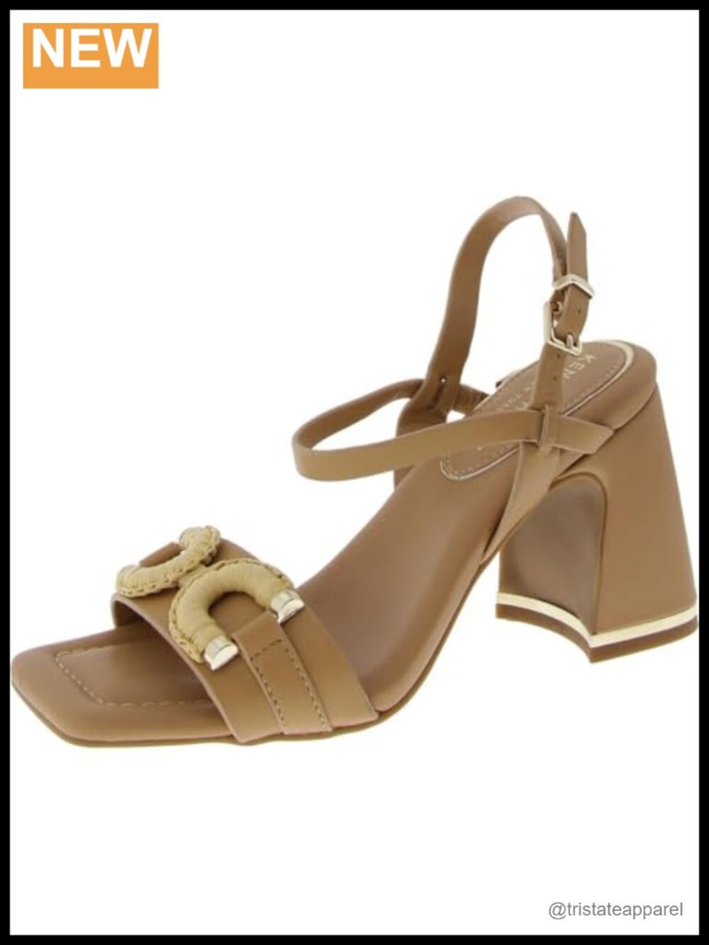 Leather Heeled Sandal Open Toe Buckle Casual Dress Shoes